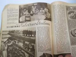 Kotiliesi 1948 nr 19, ilmestynyt 1.10.1948, sis. mm. seur. artikkelit / kuvat / mainokset; Rio Rita - SOK kortiton verokahvi, Suomen Raamattu, Maalaisnuoriso ja