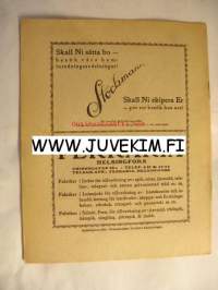 Svenska Teatern Program 1923-24 nr 9 -käsiohjelma