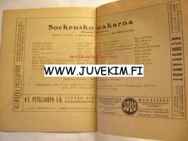 Svenska Teatern Program 1923-24 nr 8 -käsiohjelma