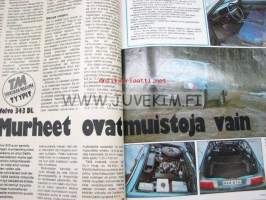 Tekniikan Maailma 1978 nr 9 aiheina mm Volvo 343 DL, VW Passat LS
