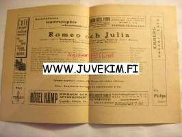 Svenska Teatern Program 1923-24 nr 7 -käsiohjelma