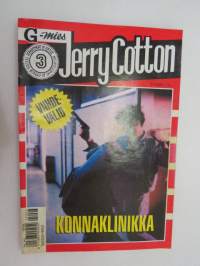 Jerry Cotton 1995 nr 3 - Konnaklinikka -pulp magazine