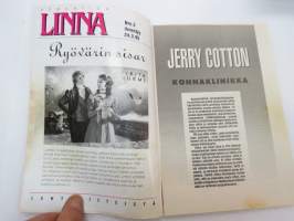 Jerry Cotton 1995 nr 3 - Konnaklinikka -pulp magazine