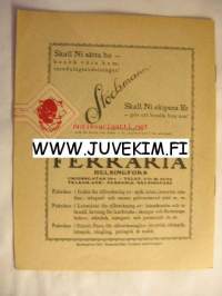 Svenska Teatern Program 1923-24 nr 3 -käsiohjelma