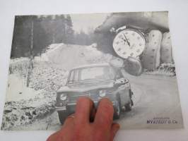 Renault 8 -myyntiesite / brochure