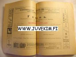 Svenska Teatern Program 1923-24 nr 3 -käsiohjelma