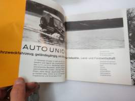 Auto Union-DKW / Auto Union M -myyntiesite / sales brochure