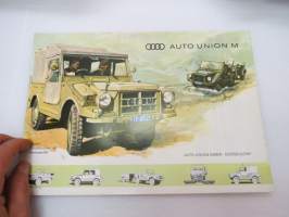 Auto Union-DKW / Auto Union M -myyntiesite / sales brochure