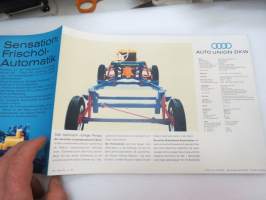 DKW Junior De Luxe -myyntiesite / brochure