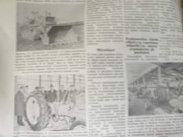 Koneviesti 1962 nr 9, sisältää mm. seur. artikkelit / kuvat / mainokset; Belgialainen suurpuimuri Claeys M 80, Country Commercial Super 4 erikoiskäyttöön,