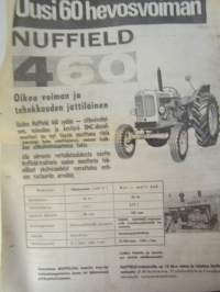 Koneviesti 1962 nr 9, sisältää mm. seur. artikkelit / kuvat / mainokset; Belgialainen suurpuimuri Claeys M 80, Country Commercial Super 4 erikoiskäyttöön,
