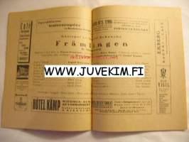 Svenska Teatern Program 1922-23 nr 14 -käsiohjelma