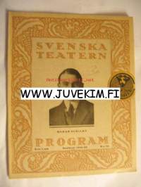 Svenska Teatern Program 1922-23 nr 10 -käsiohjelma