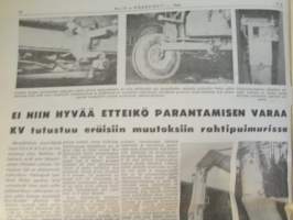 Koneviesti 1966 nr 17, sisältää mm. seur. artikkelit / kuvat / mainokset; Glas 1700 esittely, Norjalainen perunankorjuukone Labor Underhaug, Viljan jäähdytys-