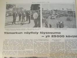 Koneviesti 1966 nr 17, sisältää mm. seur. artikkelit / kuvat / mainokset; Glas 1700 esittely, Norjalainen perunankorjuukone Labor Underhaug, Viljan jäähdytys-