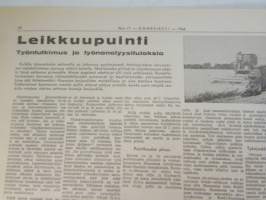 Koneviesti 1966 nr 17, sisältää mm. seur. artikkelit / kuvat / mainokset; Glas 1700 esittely, Norjalainen perunankorjuukone Labor Underhaug, Viljan jäähdytys-