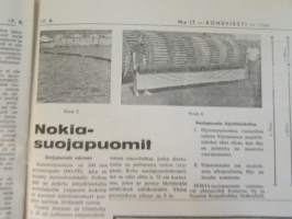 Koneviesti 1966 nr 17, sisältää mm. seur. artikkelit / kuvat / mainokset; Glas 1700 esittely, Norjalainen perunankorjuukone Labor Underhaug, Viljan jäähdytys-