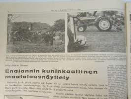 Koneviesti 1966 nr 16, sisältää mm. seur. artikkelit / kuvat / mainokset; Englannin kuninkaalinen maatalousnäyttely Stoneleigh Abbey, Metsänparannusjyrsin