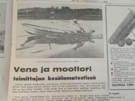 Koneviesti 1966 nr 16, sisältää mm. seur. artikkelit / kuvat / mainokset; Englannin kuninkaalinen maatalousnäyttely Stoneleigh Abbey, Metsänparannusjyrsin