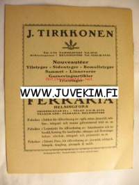 Svenska Teatern Program 1922-23 nr 6 -käsiohjelma