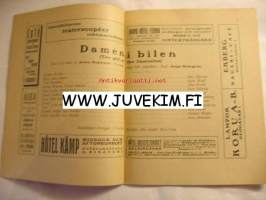 Svenska Teatern Program 1922-23 nr 1 -käsiohjelma