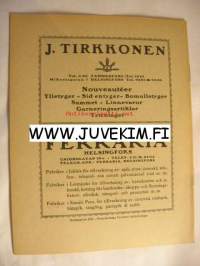 Svenska Teatern Program 1921-22 nr 22 -käsiohjelma