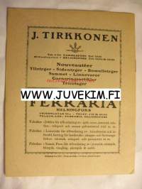 Svenska Teatern Program 1921-22 nr 13 -käsiohjelma