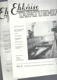 Ehkäise tapaturma 1957 nrot 1 ja 2