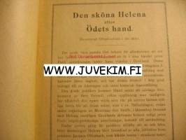 Sköna Helena Akademiska Sångföreningen April 1923 -käsiohjelma