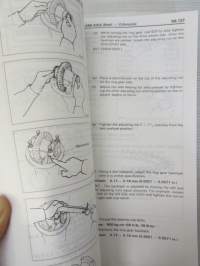 Toyota 4Runner Repair Manual for Chassis &amp; Body AYN13 / RN125. 13 / VZN130 / LN13 series Aug., 1989 -korjauskäsikirja