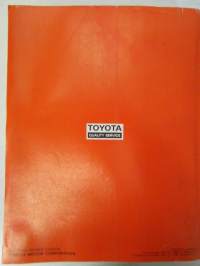 Toyota 4Runner Repair Manual for Chassis &amp; Body AYN13 / RN125. 13 / VZN130 / LN13 series Aug., 1989 -korjauskäsikirja