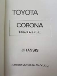 Toyota  Corona Repair Manual Chassis -korjauskäsikirja