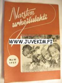 Naisten urheilulehti 1957 nr 10