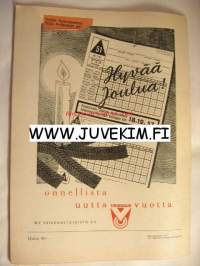 Naisten urheilulehti 1957 Jouluna