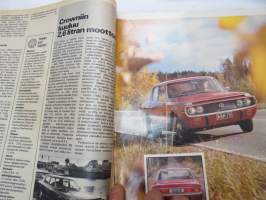Tuulilasi 1972 nr 1, sis. mm. seur. artikkelit / kuvat / mainokset; Toyota Crown 2000 - paljon painavaa rautaa, Talviloma - hanget ja hiihtokeskukset, Uudistuva