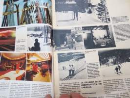 Tuulilasi 1972 nr 1, sis. mm. seur. artikkelit / kuvat / mainokset; Toyota Crown 2000 - paljon painavaa rautaa, Talviloma - hanget ja hiihtokeskukset, Uudistuva