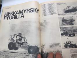 Tuulilasi 1972 nr 1, sis. mm. seur. artikkelit / kuvat / mainokset; Toyota Crown 2000 - paljon painavaa rautaa, Talviloma - hanget ja hiihtokeskukset, Uudistuva