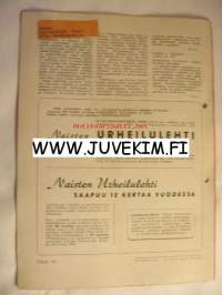 Naisten urheilulehti 1954 nr 12