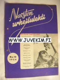 Naisten urheilulehti 1954 nr 10