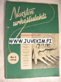 Naisten urheilulehti 1954 nr 5