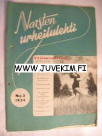 Naisten urheilulehti 1954 nr 3