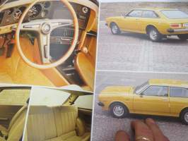 Toyota Corolla Liftback 1600 1977 -myyntiesite /sales brochure