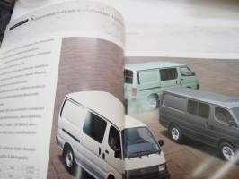 Toyota Hiace 1995 -myyntiesite / sales brochure