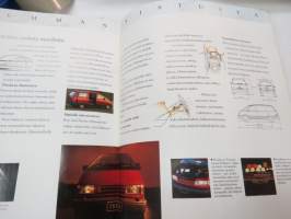 Toyota Previa 1995 -myyntiesite / sales brochure