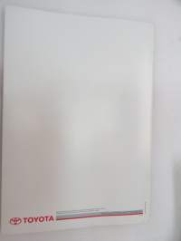 Toyota Camry 2000 -myyntiesite / sales brochure