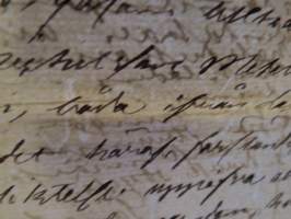 &quot;År 1857 den 2. juni förrattats af undertecknad klockare bouppteckning och wärdering öfwer qvarlåtenskapet efter aflidne torpare hustru Johanna Johansdotter