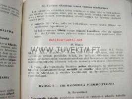 Käsikirja 1973 Suomen purjehtijaliitto