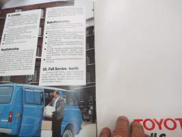 Toyota - Ovatko yrityksenne autohankinnat sattuman kauppaa? -myyntiesite / sales brochure