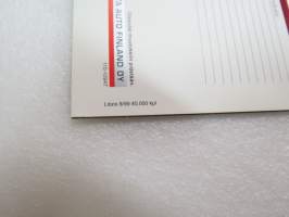 Toyota Avensis 2000 tekniset tiedot -myyntiesite / sales brochure
