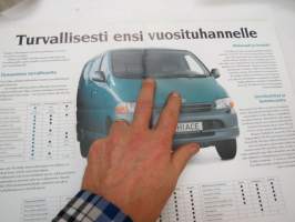 Toyota Hiace -myyntiesite / sales brochure